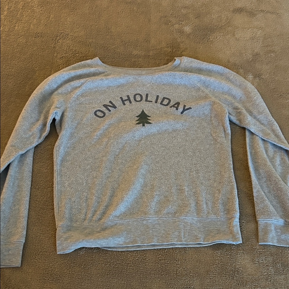 Grayson Threads Gray 'On Holiday' Sweater